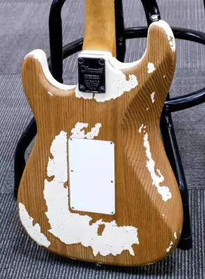 Charvel Guitars - Henrik Danhage Limited Edition Signature Pro-Mod So-Cal Style 1 HS FR M, Maple Fingerboard - White Relic 2